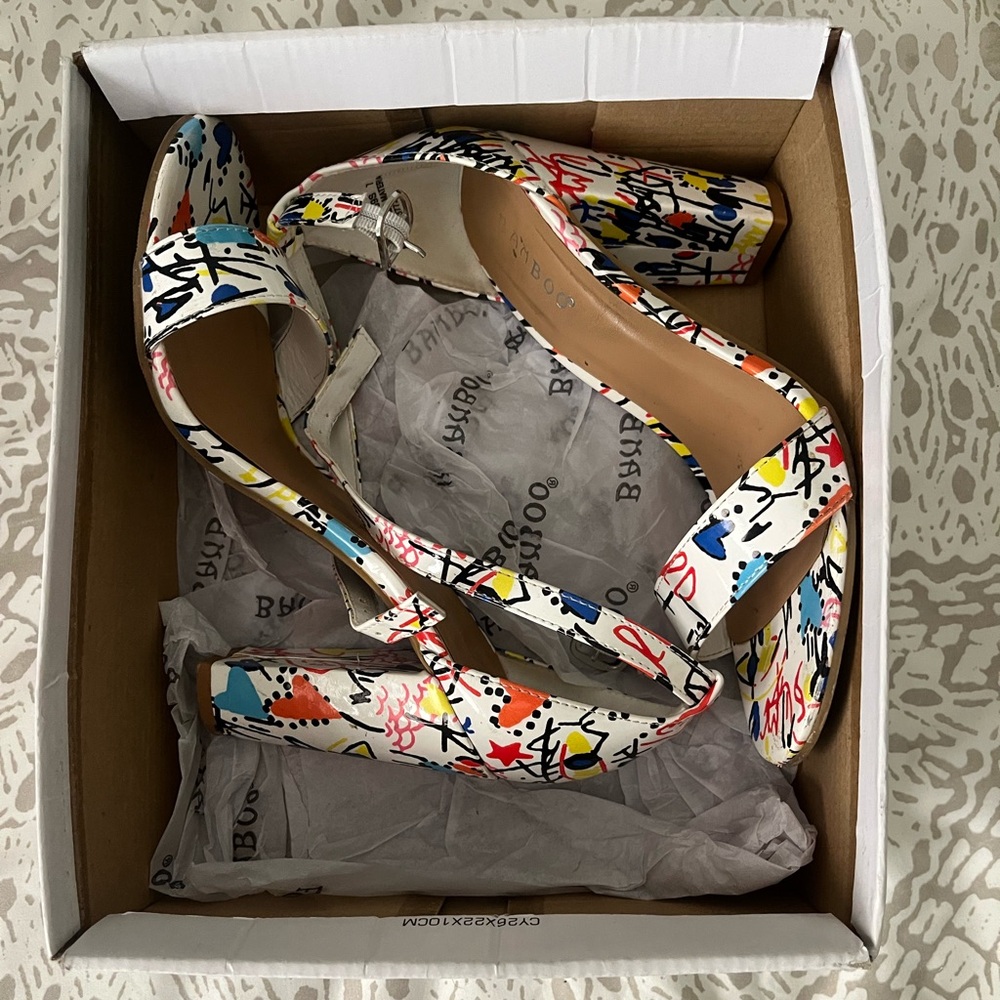 Colorful Abstract Heels